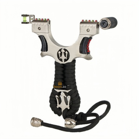 Металлическая рогатка с лазером king